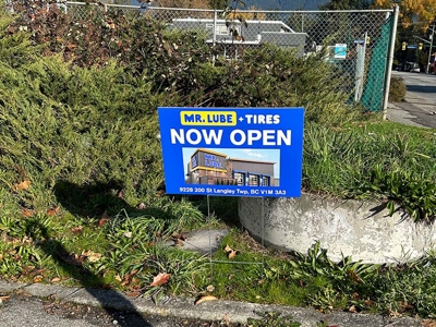 yard signs Photo